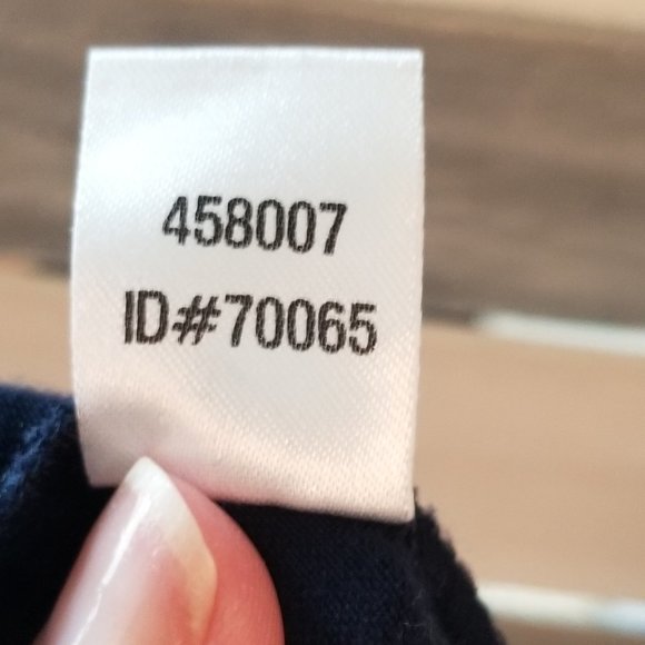 Ann Taylor Factory Cami Navy Small - Picture 6 of 6